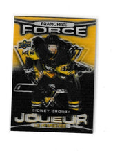 Load image into Gallery viewer, 2016-17 Upper Deck Tim Hortons Franchise Force #FF-8 Sidney Crosby
