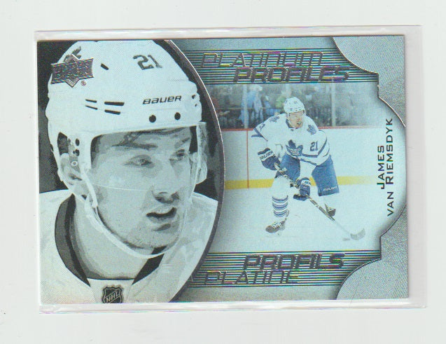 2016-17 Upper Deck Tim Hortons Platinum Profiles #PP-10 James van Riemsdyk