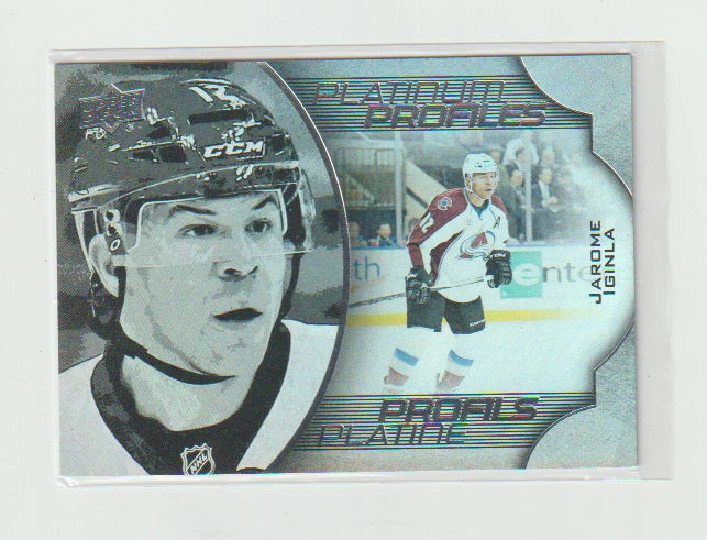 2016-17 Upper Deck Tim Hortons Platinum Profiles #PP-3 Jarome Iginla