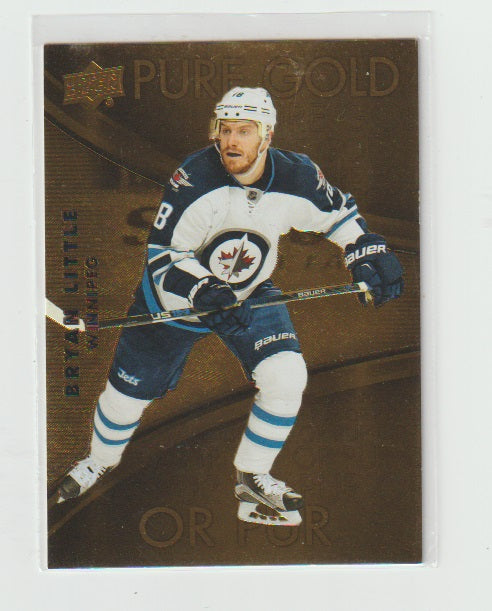 2016-17 Upper Deck Tim Hortons Pure Gold #PG-15 Bryan Little
