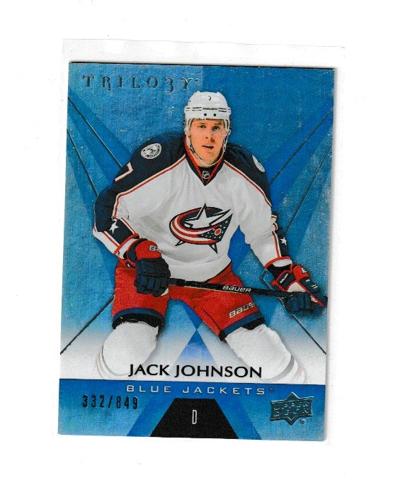 2016-17 Upper Deck Trilogy Rainbow Blue #47 Jack Johnson