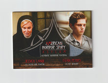 Load image into Gallery viewer, 2016 American Horror Story Asylum Costume Relics Dual #CD11 Jessica Lange &amp; Evan Peters
