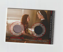 Load image into Gallery viewer, 2016 American Horror Story Asylum Costume Relics Same-Scene Dual #CSD3 Sarah Paulson &amp; Lily Rabe
