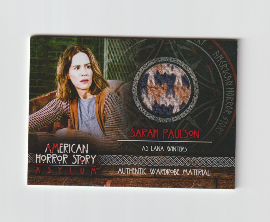 2016 American Horror Story Asylum Costume Relics #C11 Sarah Paulson as Lana Winters