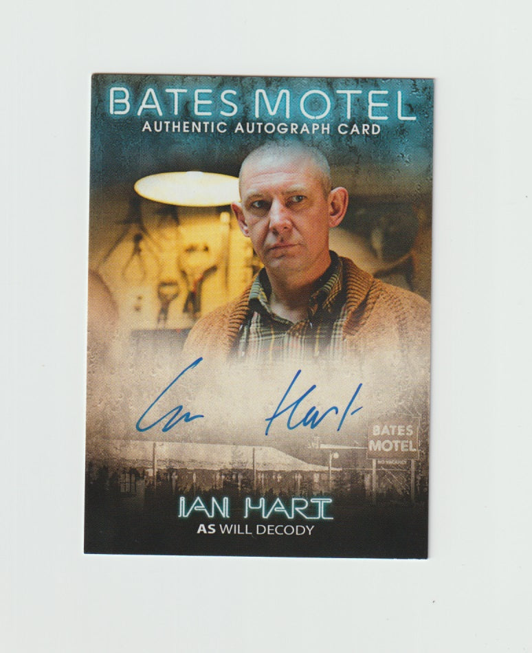 2016 Bates Motel Season 1 & 2 Autograph #ACCIH Ian Hart as Will Decody