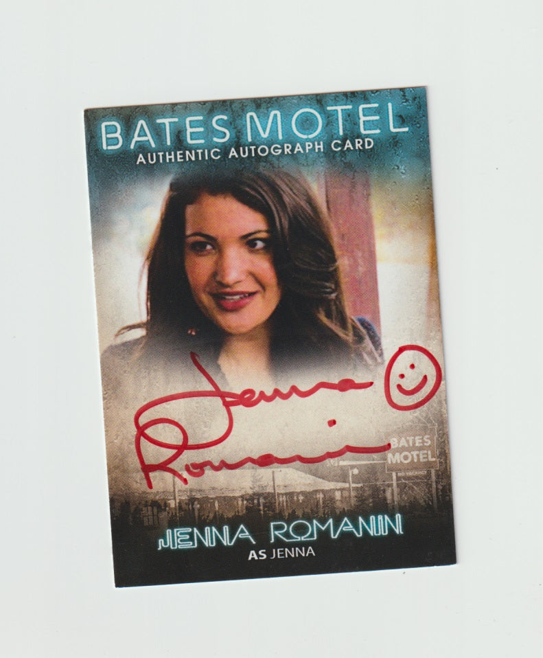 2016 Bates Motel Season 1 & 2 Autograph #ACCJR Jenna Romanin as Jenna