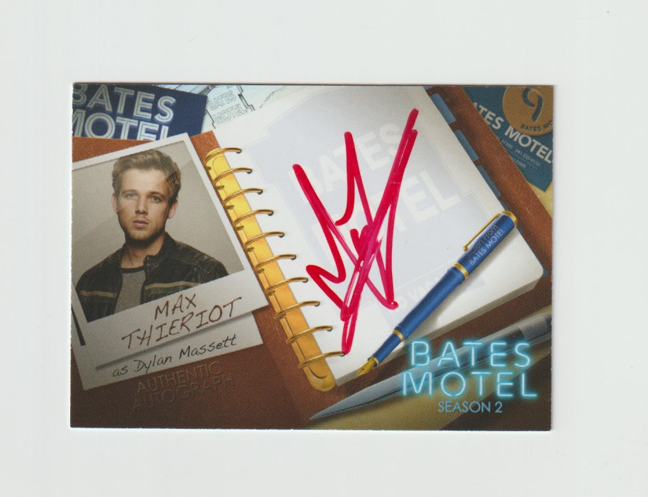 2016 Bates Motel Season 2 Autographs #AMT1 Max Thieriot as Dylan Massett