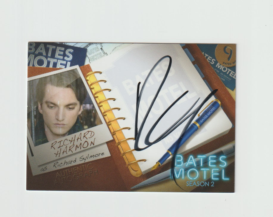 2016 Bates Motel Season 2 Autographs #ARH1 Richard Harmon as Richard Sylmore