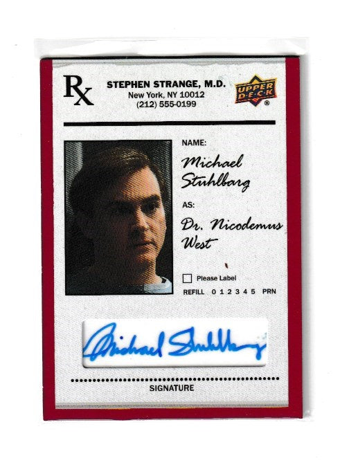 2016 Doctor Strange Autographs #SS-ST Michael Stuhlbarg as Dr. Nicodemus West