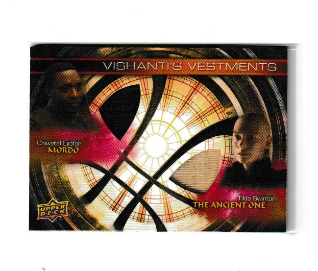 2016 Doctor Strange  Vishanti's Vestments Dual #VHD-AB Chiwetel Ejiofor as Mordo & Tilda Swinton as The Ancient One