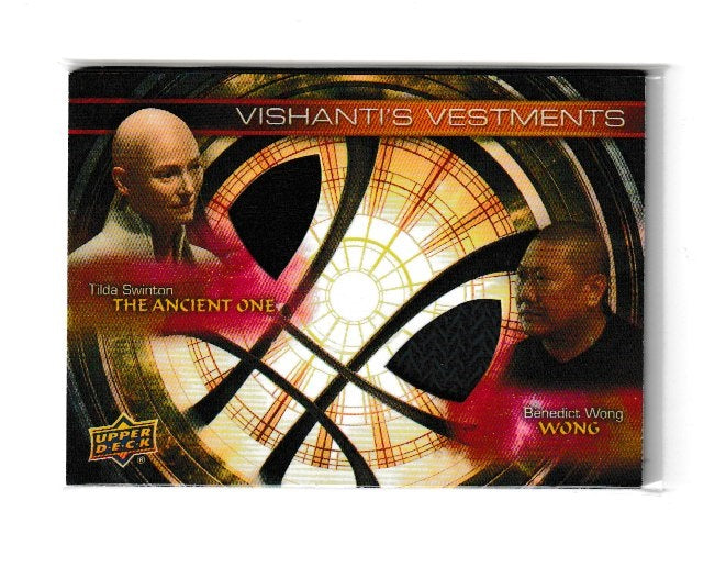 2016 Doctor Strange  Vishanti's Vestments Dual #VHD-WA Tilda Swinton as The Ancient One & Benedict Wong as Wong