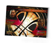 Load image into Gallery viewer, 2016 Doctor Strange  Vishanti&#39;s Vestments Dual #VHD-WK Benedict Wong as Wong &amp; Mads Mikkelsen as Kaecilius
