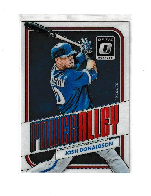 2016 Donruss Optic Power Alley #PA3 Josh Donaldson