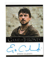 Load image into Gallery viewer, 2016 Game of Thrones Season 5 Bordered Autographs Enzo Cilenti as Yezzan Zo Qaggaz
