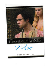 Load image into Gallery viewer, 2016 Game of Thrones Season 5 Bordered Autographs Toby Sebastian as Trystane Martell
