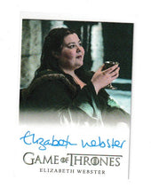 Load image into Gallery viewer, 2016 Game of Thrones Season 5 Full Bleed Autographs Elizabeth Webster as Walda Bolton
