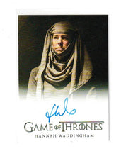 Load image into Gallery viewer, 2016 Game of Thrones Season 5 Full Bleed Autographs Hannah Waddingham as Septa Unella
