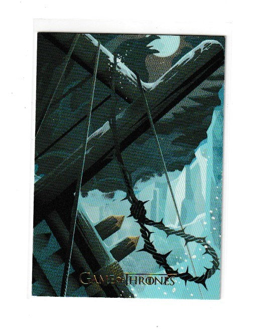 2016 Game of Thrones Season 6 Beautiful Death Posters Gold #BD53 Alliser Thorne