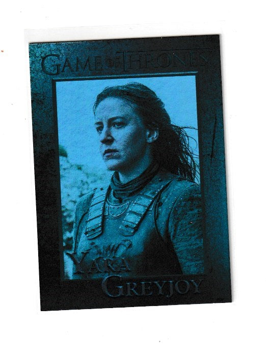 2016 Game of Thrones Season 6 Foils #63 Yara Greyjoy