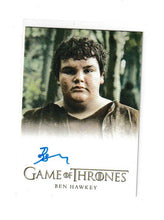 Load image into Gallery viewer, 2016 Game of Thrones Season 6 Full Bleed Autographs Ben Hawkey as Hot Pie
