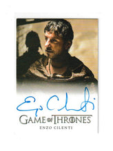 Load image into Gallery viewer, 2016 Game of Thrones Season 6 Full Bleed Autographs Enzo Cilenti as Yezzan Zo Qaggaz
