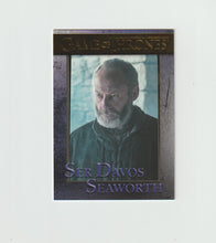 Load image into Gallery viewer, 2016 Game of Thrones Season 6 Gold #38 Ser Davos Seaworth
