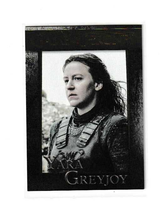 2016 Game of Thrones Season 6 Gold #63 Yara Greyjoy