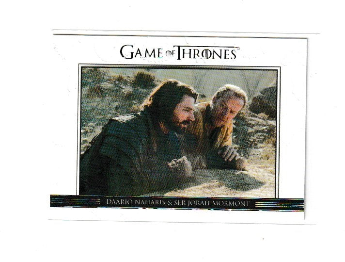 2016 Game of Thrones Season 6 Relationships #DL39 Daarion Naharis & Ser Jorah Mormont