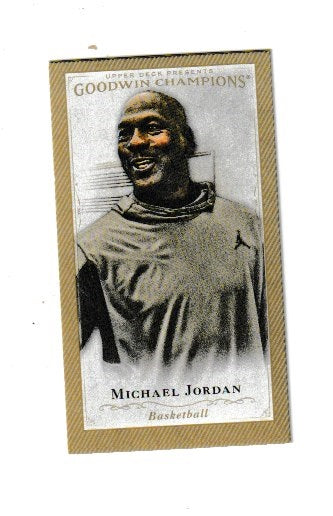 2016 Goodwin Champions Mini #51 Michael Jordan