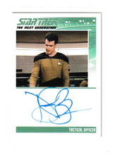 Load image into Gallery viewer, 2016 Star Trek Next Generation Portfolio Prints Series 2 Diedrich Bader as Tactical Officer Autograph
