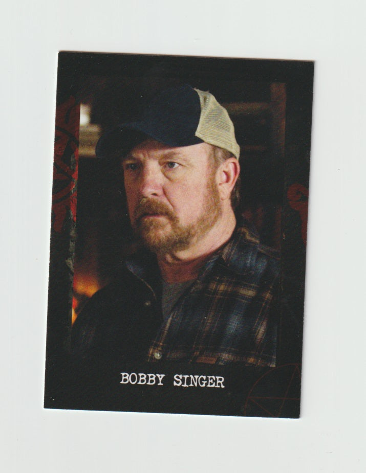 2016 Supernatural Seasons 4-6 Character Bios #C3 Bobby Singer