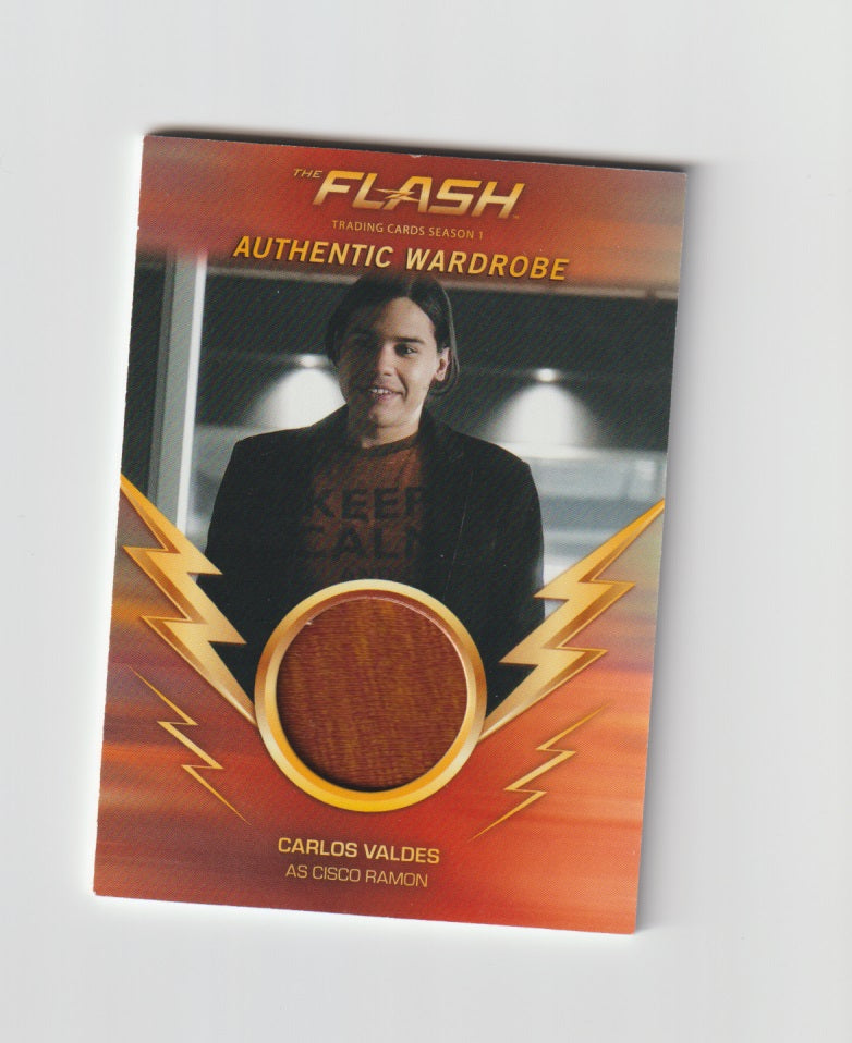2016 The Flash S1 Memorabilia #M15 Carlos Valdes as Cisco Ramon