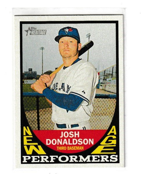 2016 Topps Heritage New Age Performers #NAP-JD Josh Donaldson