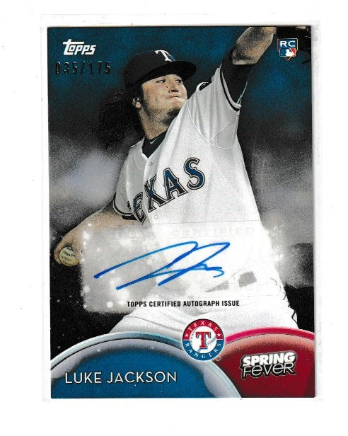 2016 Topps Spring Fever Autographs #SFA-LJ Luke Jackson