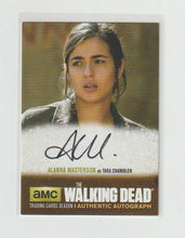 Load image into Gallery viewer, 2016 Walking Dead Season 4 P2 Autographs Vertical #AM1 Alanna Masterson as Tara Chambler
