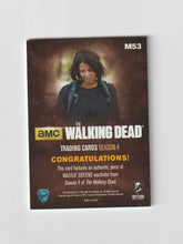 Load image into Gallery viewer, 2016 Walking Dead Season 4 P2 Memorabilia #M53 Lauren Cohan as Maggie Greene
