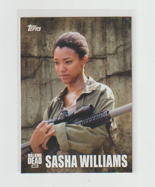 2016 Walking Dead Season 5 Characters #C-10 Sasha Williams