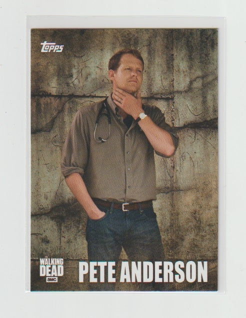 2016 Walking Dead Season 5 Characters #C-16 Pete Anderson