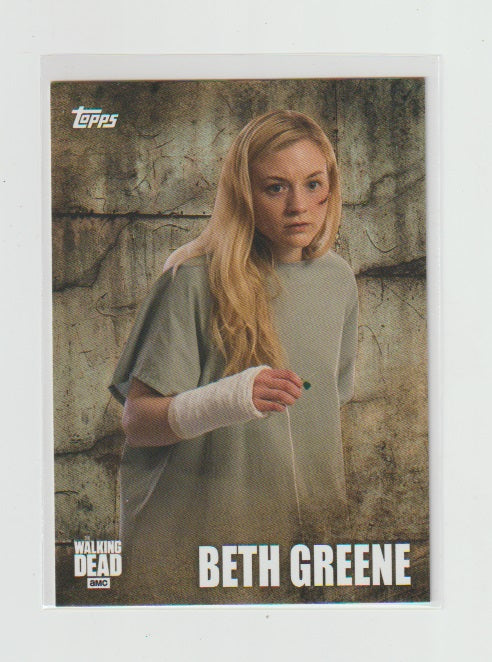 2016 Walking Dead Season 5 Characters #C-7 Beth Greene