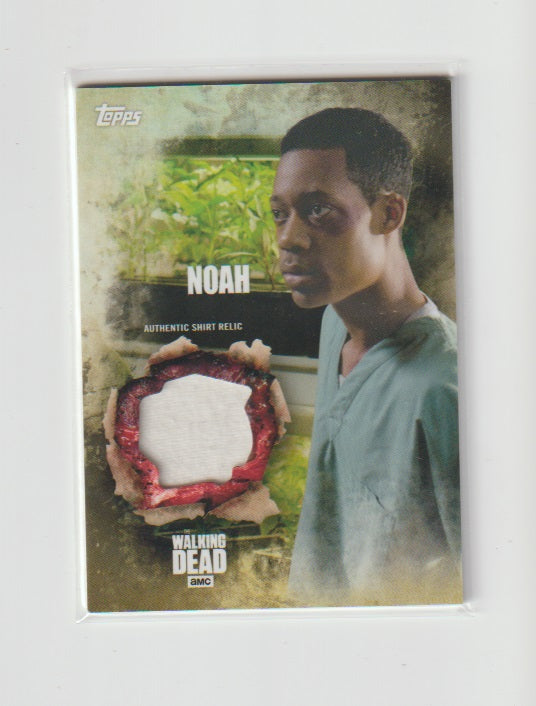 2016 Walking Dead Season 5 Relics Noah Shirt Relic