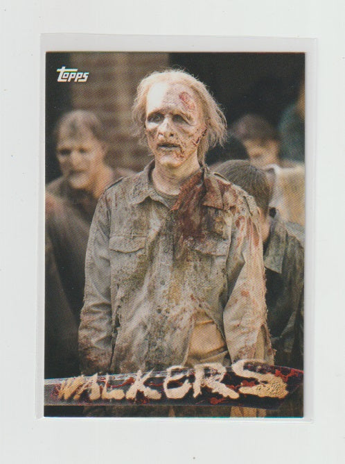 2016 Walking Dead Season 5 Walkers #W-10 Walker