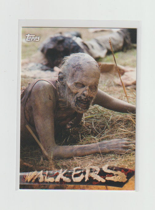 2016 Walking Dead Season 5 Walkers #W-7 Walker