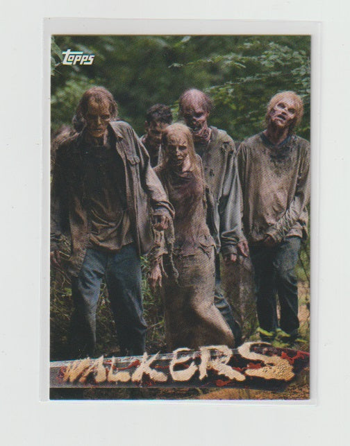 2016 Walking Dead Season 5 Walkers #W-8 Walker