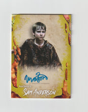 Load image into Gallery viewer, 2016 Walking Dead Survival Box Autographs Infected Major Dodson as Sam Anderson
