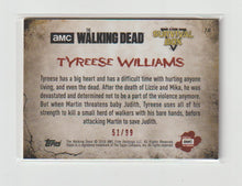 Load image into Gallery viewer, 2016 Walking Dead Survival Box Infected #16 Tyreese Williams
