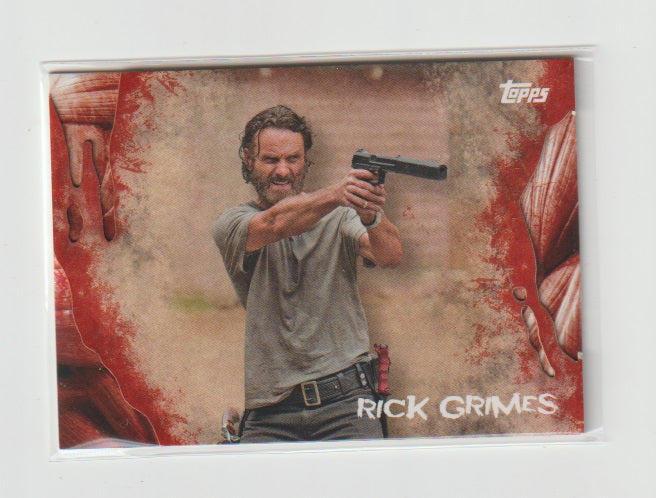 2016 Walking Dead Survival Box #1 Rick Grimes