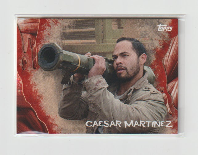 2016 Walking Dead Survival Box #38 Caesar Martinez