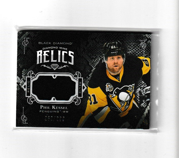 2017-18 Black Diamond Diamond Mine Relics #DM-PK Phil Kessel