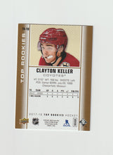 Load image into Gallery viewer, 2017-18 MJ Holding Top Rookies Gold #TR-10 Clayton Keller
