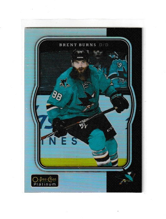 2017-18 O-Pee-Chee Platinum Retro Rainbow #R-9 Brent Burns